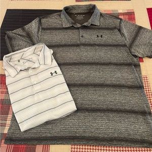 Men’s Under Armour polos (lot of 2)